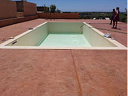 piscina rivestimento sabbia Ragusa