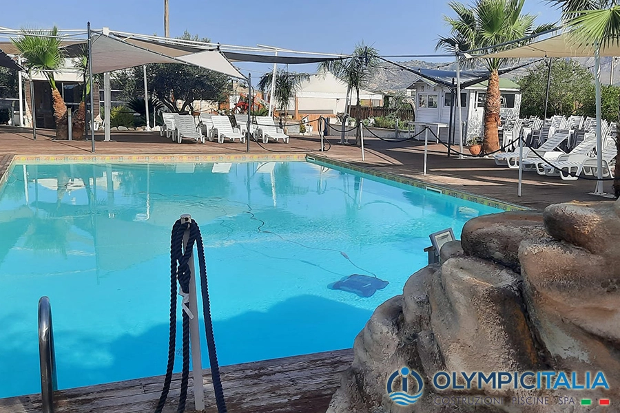 Realizzazione piscina presso agriturimo El Pavino Trapani - NORME UNI 10637